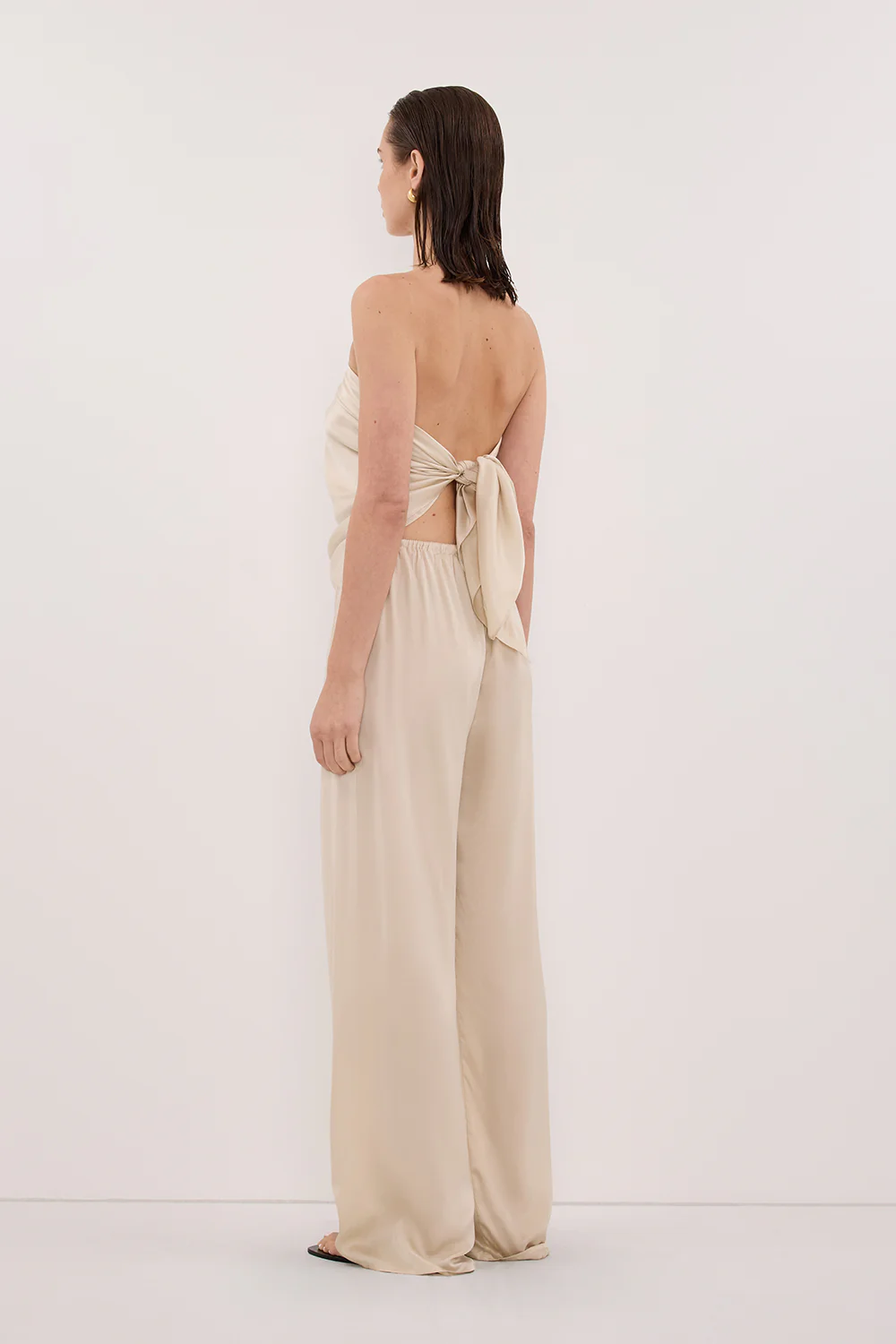 PERCY SANDSTONE SILK SCARF TOP - Image 4