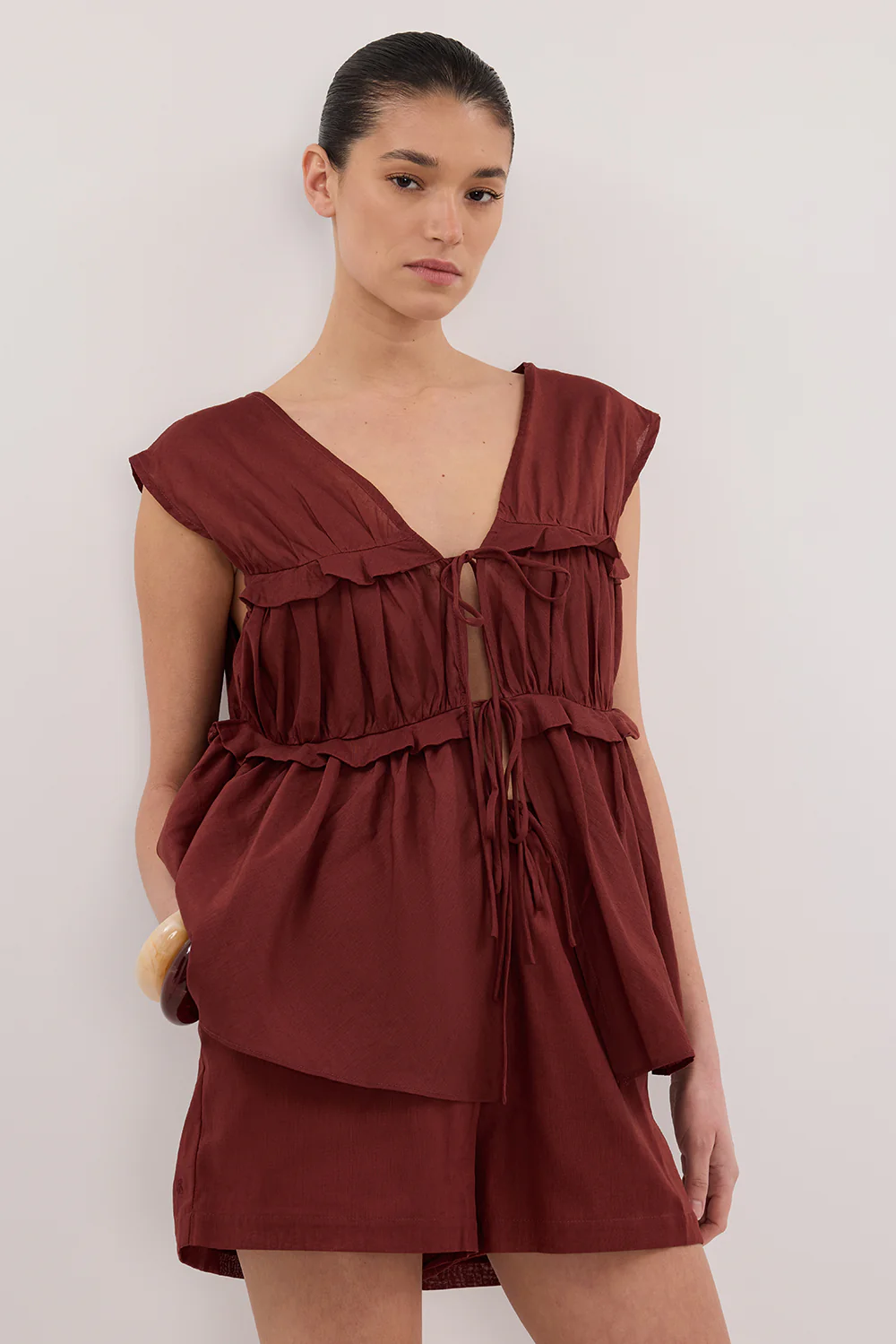 QUINN SAHARA LINEN SHORT - Image 2