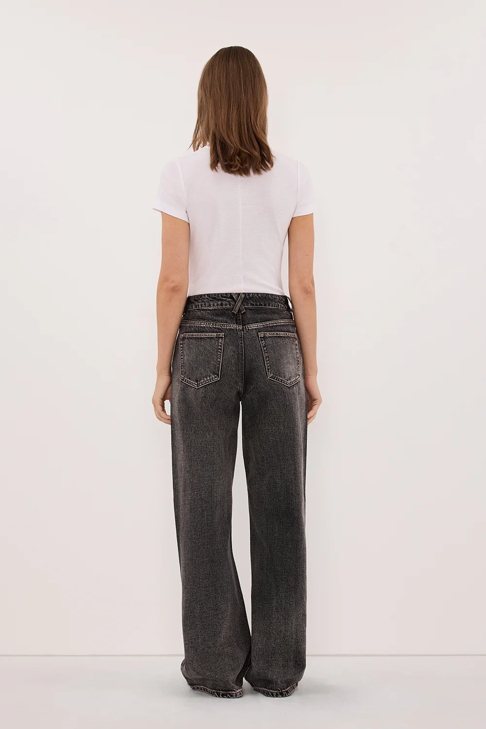 REAGAN 2.0 WASHED BLACK TALL SLOUCHY JEAN - Image 4