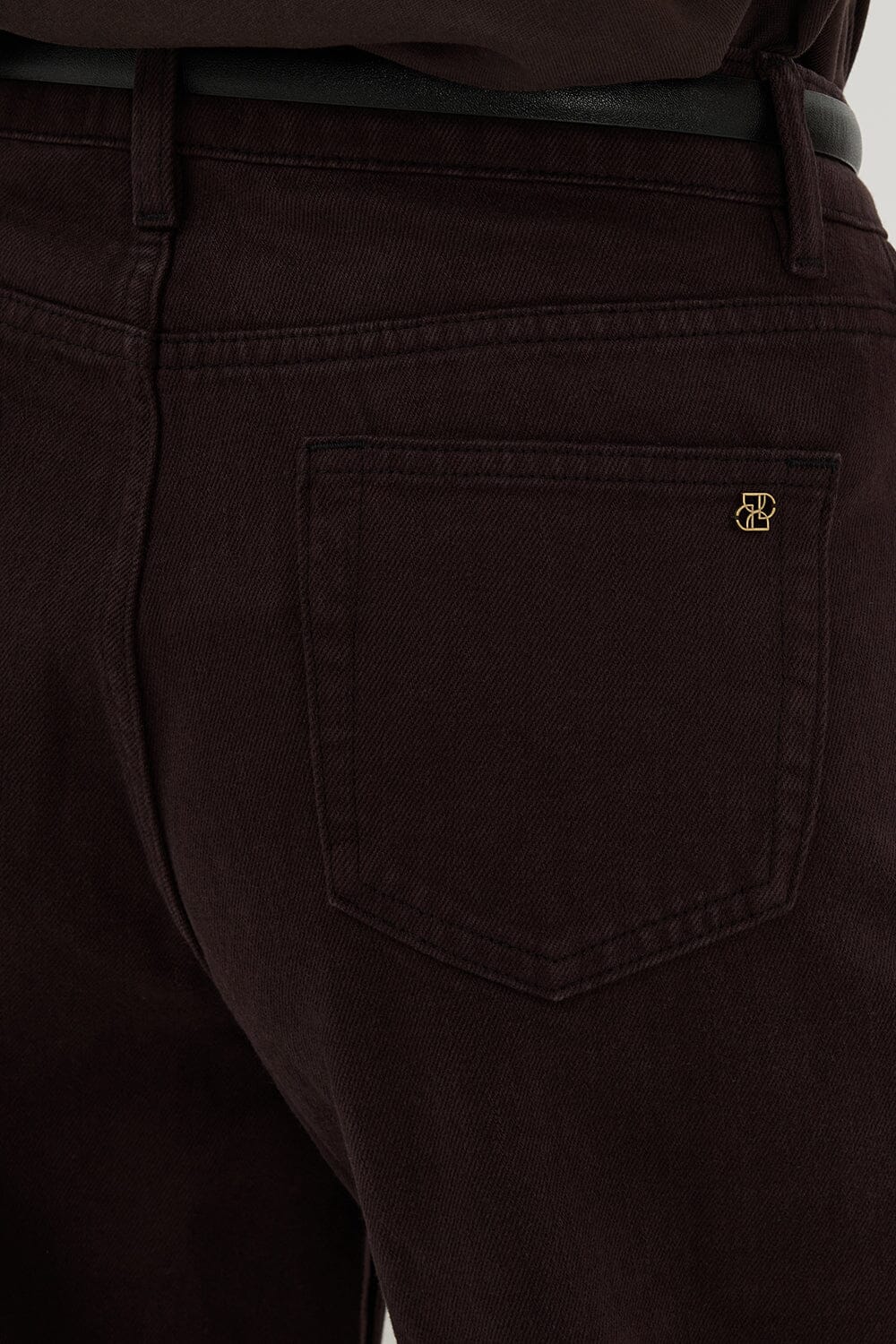 REAGAN 2.0 BURNT CHOC SLOUCHY JEAN - Image 5