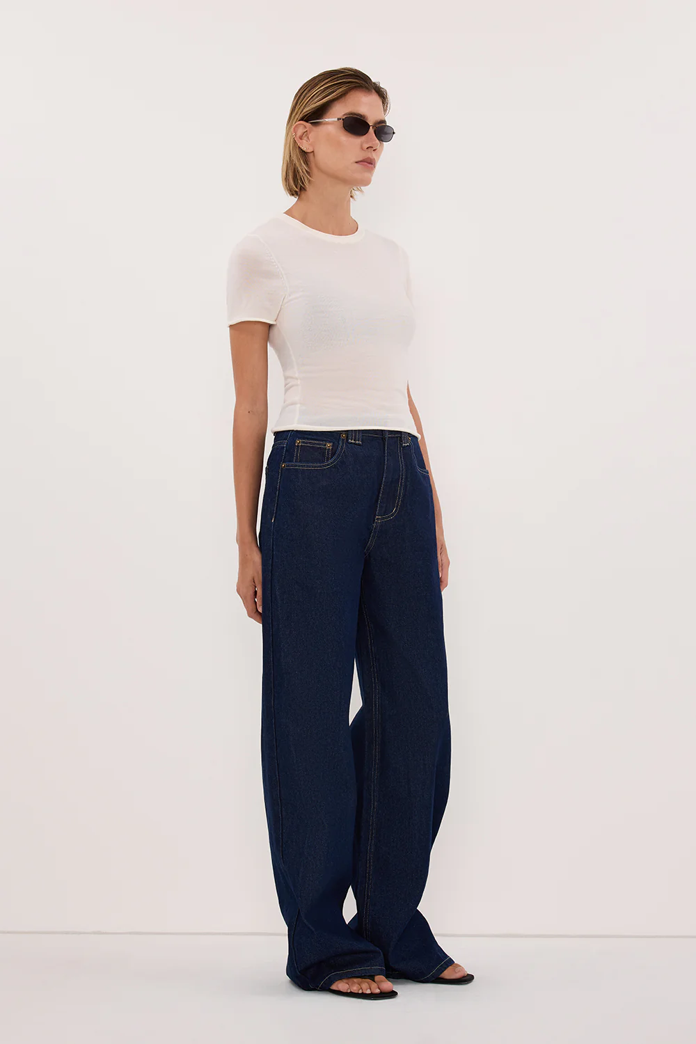 REAGAN 2.0 INDIGO TALL SLOUCHY JEAN - Image 3