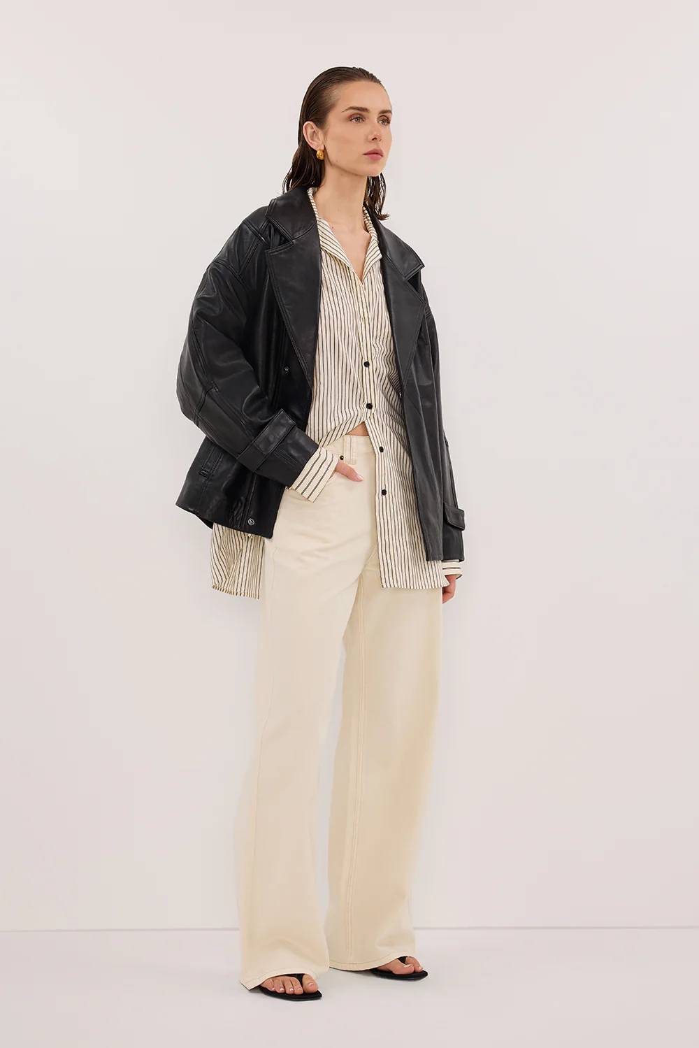 REAGAN 2.0 NATURAL SLOUCHY JEAN - Image 3