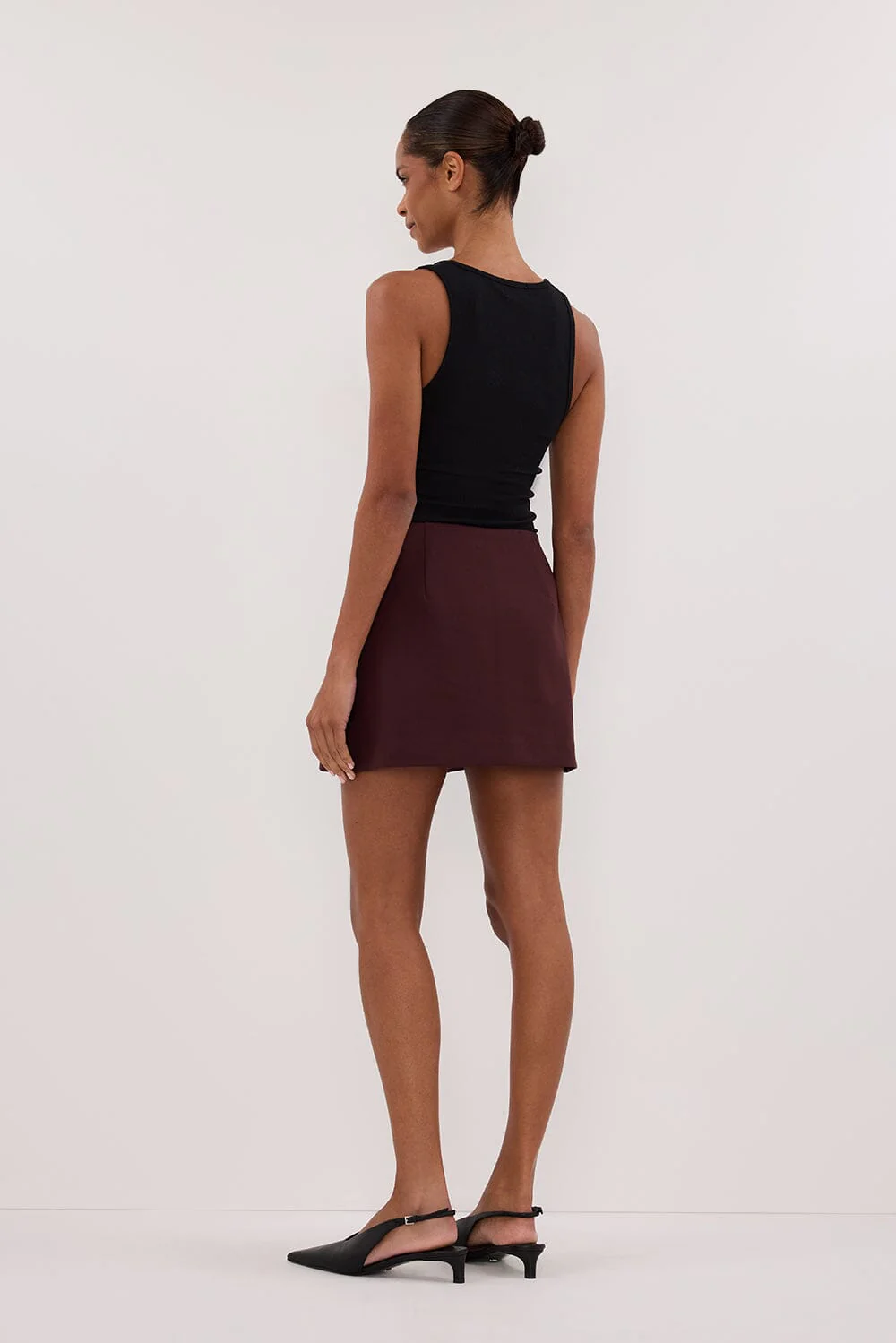 RITA WALNUT SKORT - Image 4
