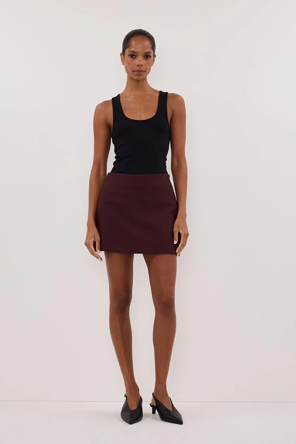 RITA WALNUT SKORT - Image 6