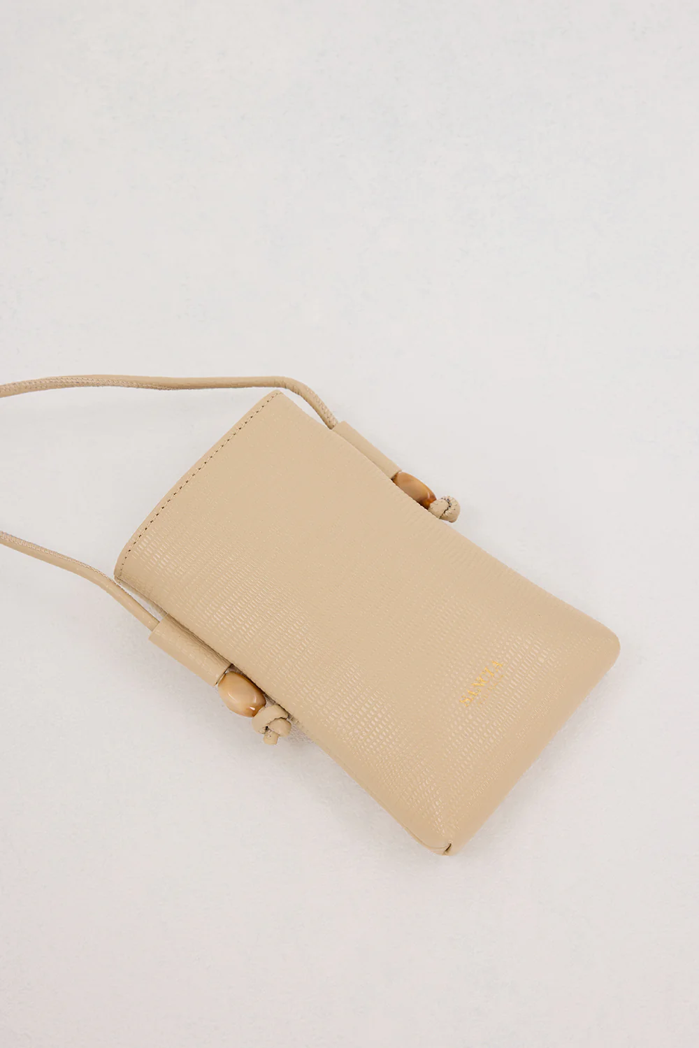 SANCIA THE ALVIDE ALMOND PHONE BAG - Image 4