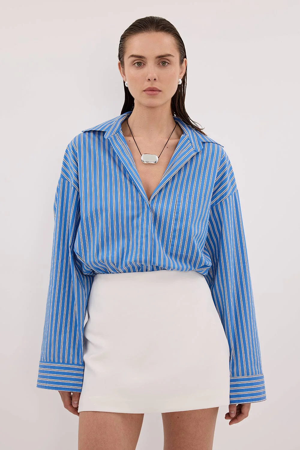 SOHO WHITE TAILORED SKORT - Image 3