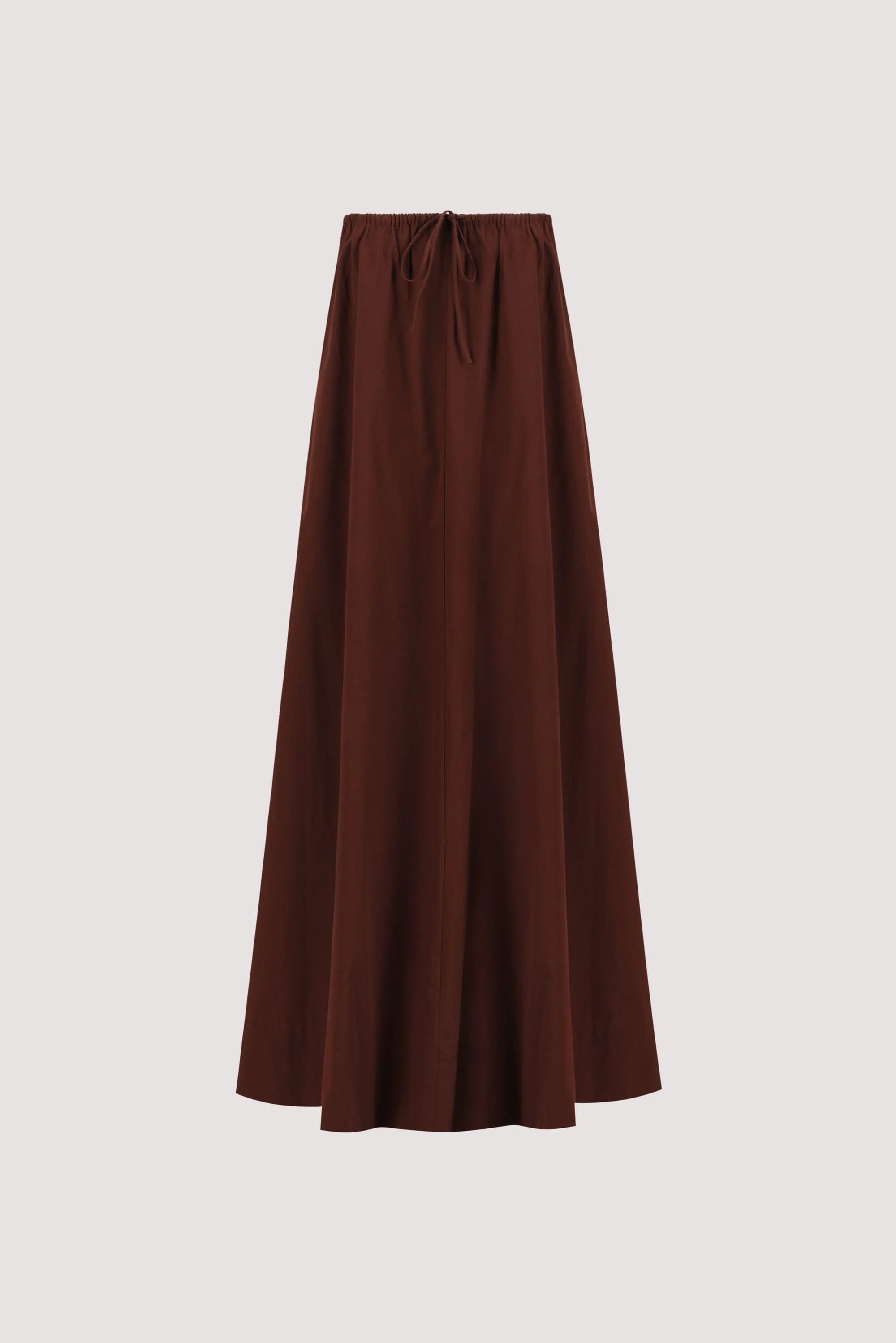 SOMMER CINNAMON STRAPLESS POPLIN MIDI DRESS - Image 6