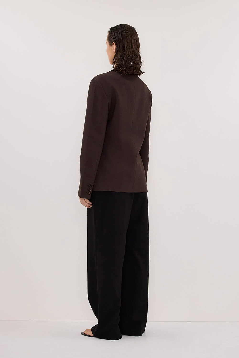 SURI ESPRESSO CINCHED BLAZER - Image 7