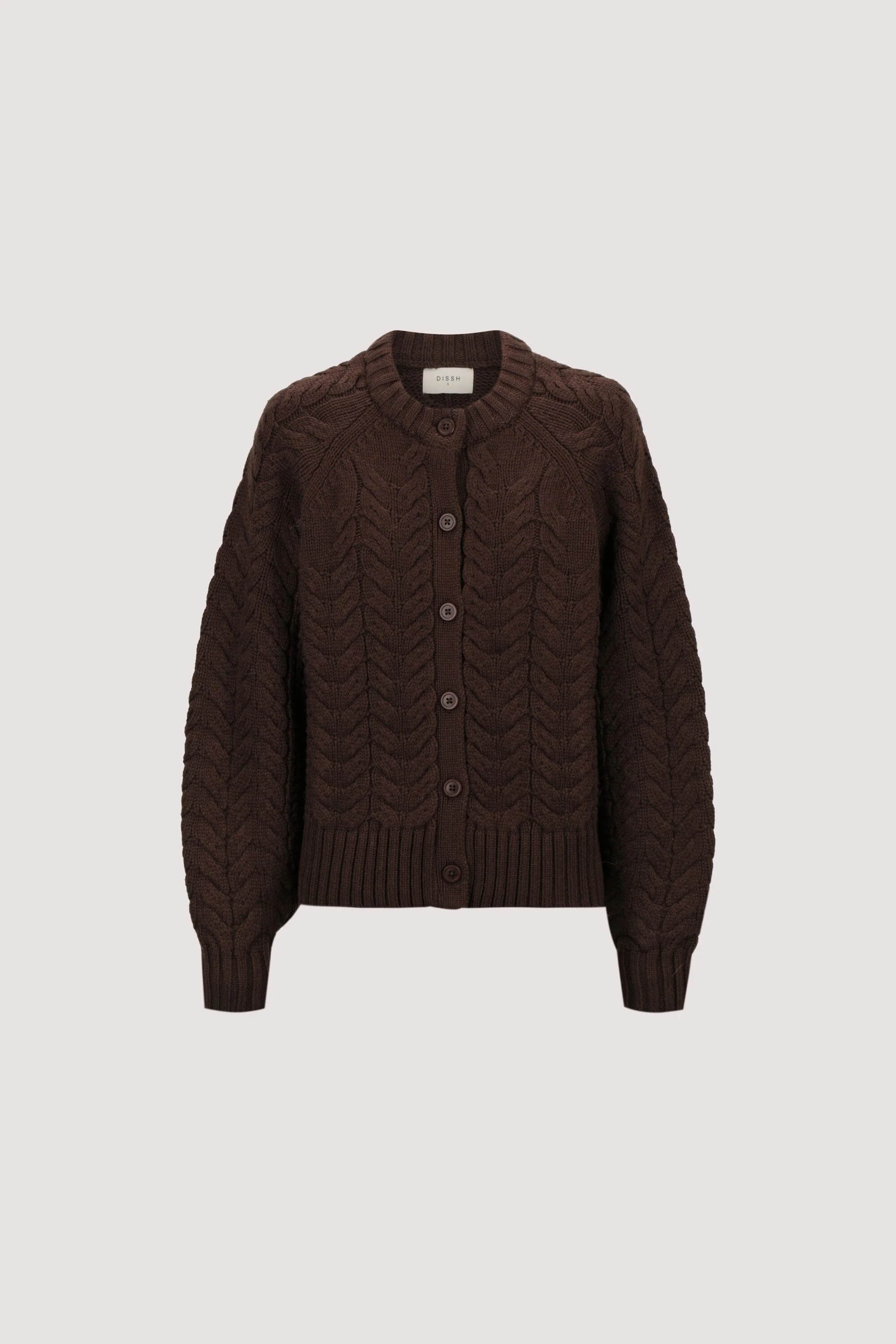 TOM CHOC CABLE KNIT CARDIGAN - Image 8