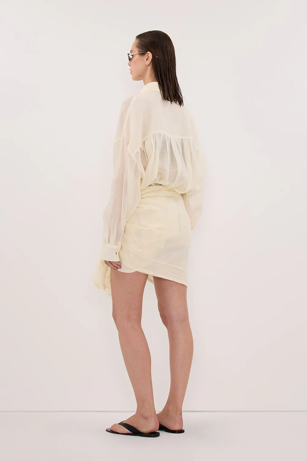 TROPEZ STRAW RAMIE SARONG - Image 4