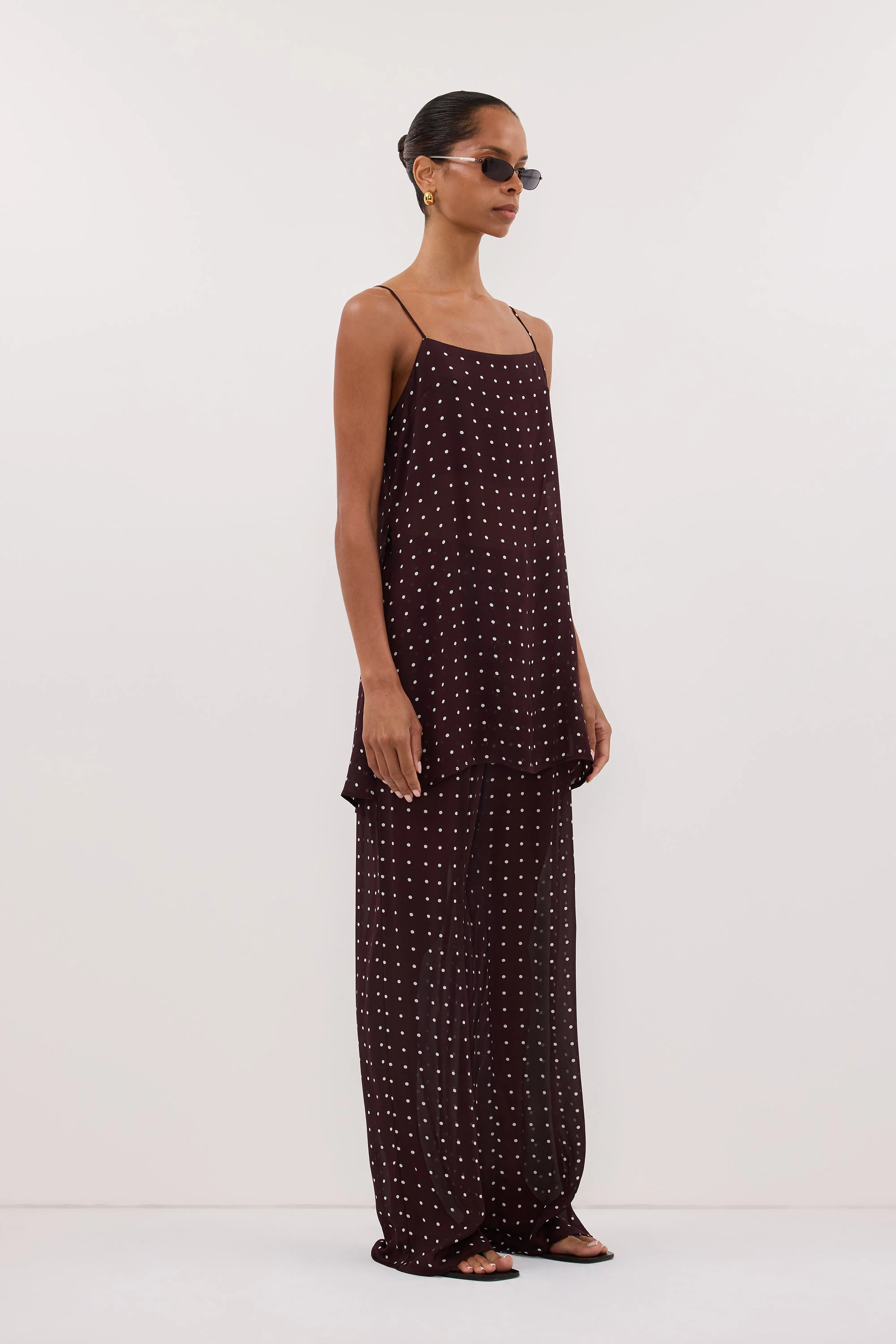 VANESSA BITTER CHOC SPOT PANT - Image 3