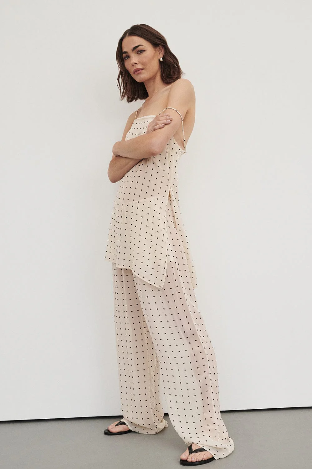 VANESSA SANDSTONE SPOT PANT - Image 2