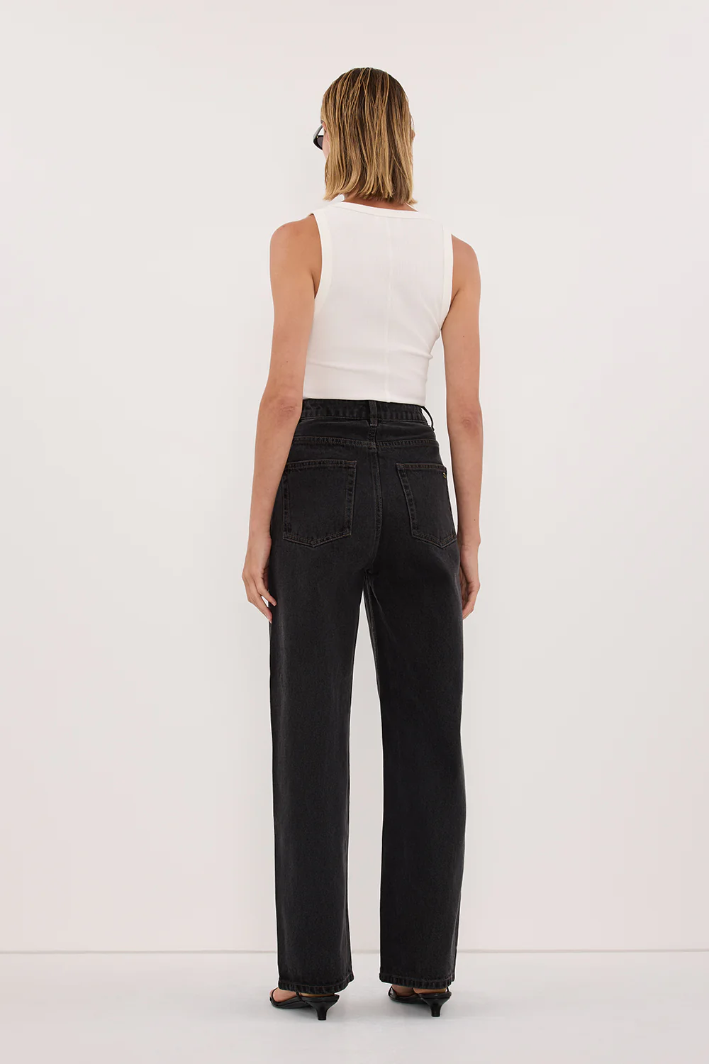 WESTIN BLACK RINSE STRAIGHT JEAN - Image 4
