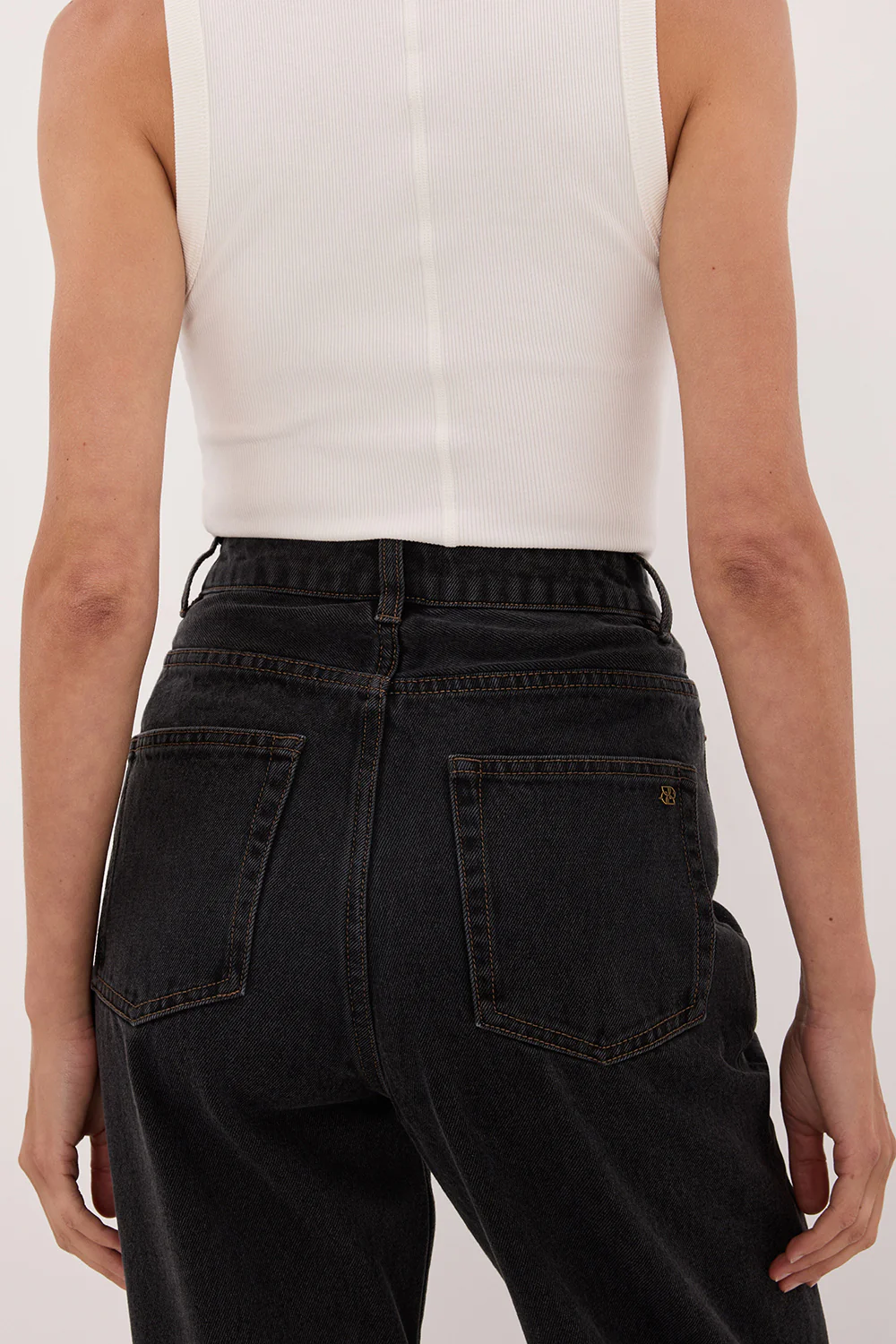 WESTIN BLACK RINSE STRAIGHT JEAN - Image 5