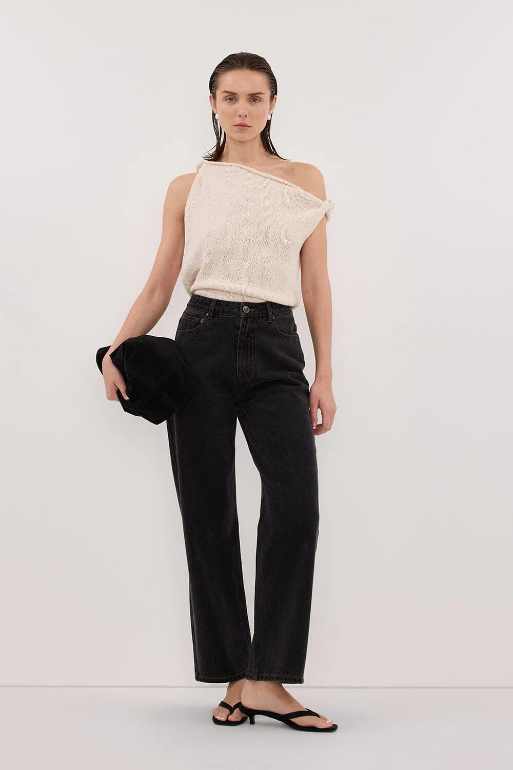 WESTIN BLACK RINSE STRAIGHT JEAN - Image 6