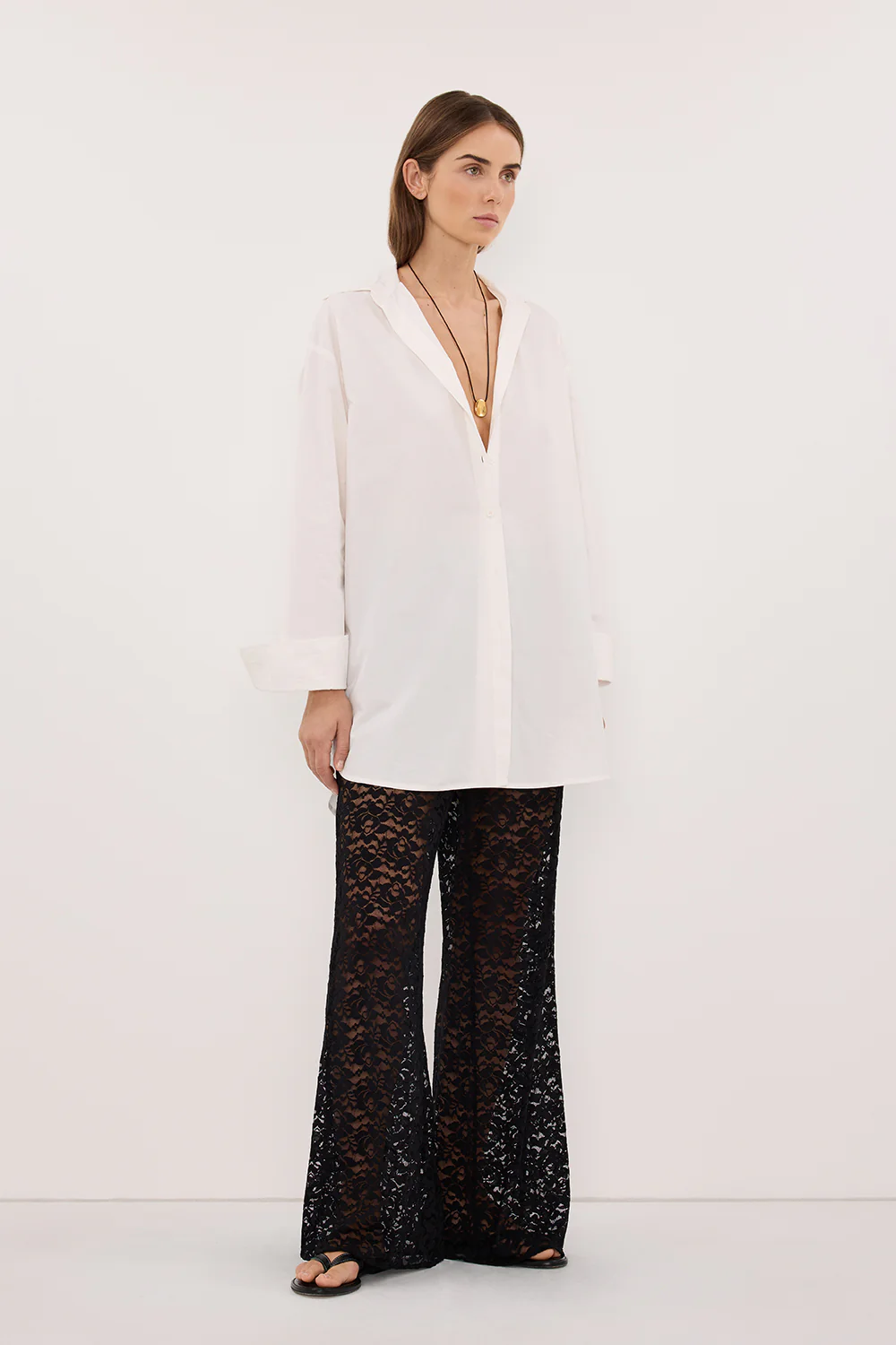 WILLA BLACK LACE PANT - Image 3