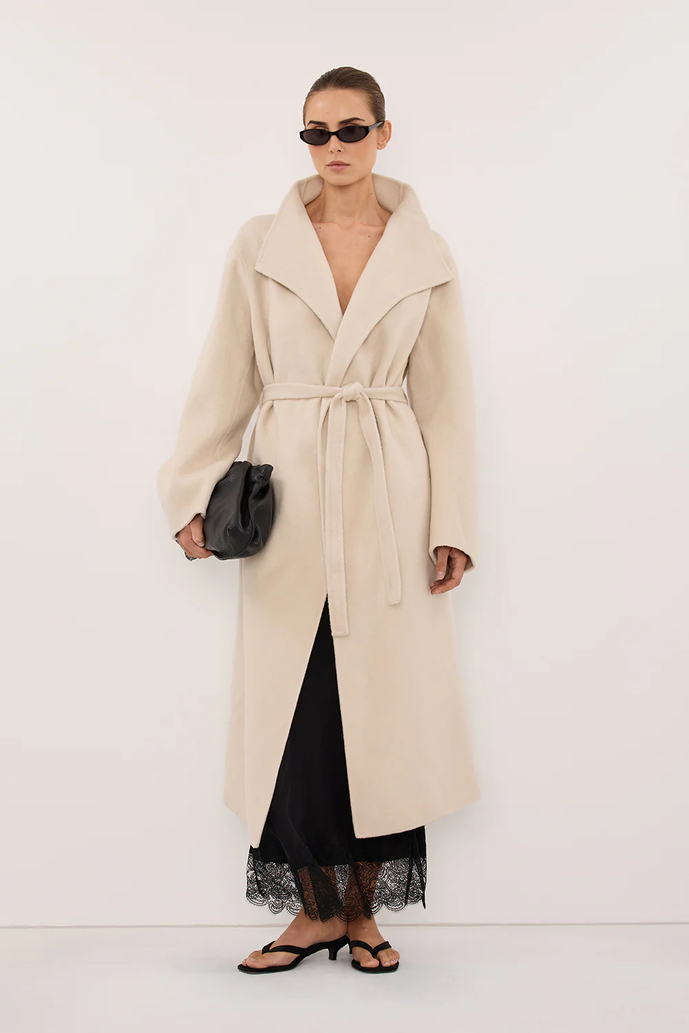 WREN BONE WOOL BLEND COAT - Image 3