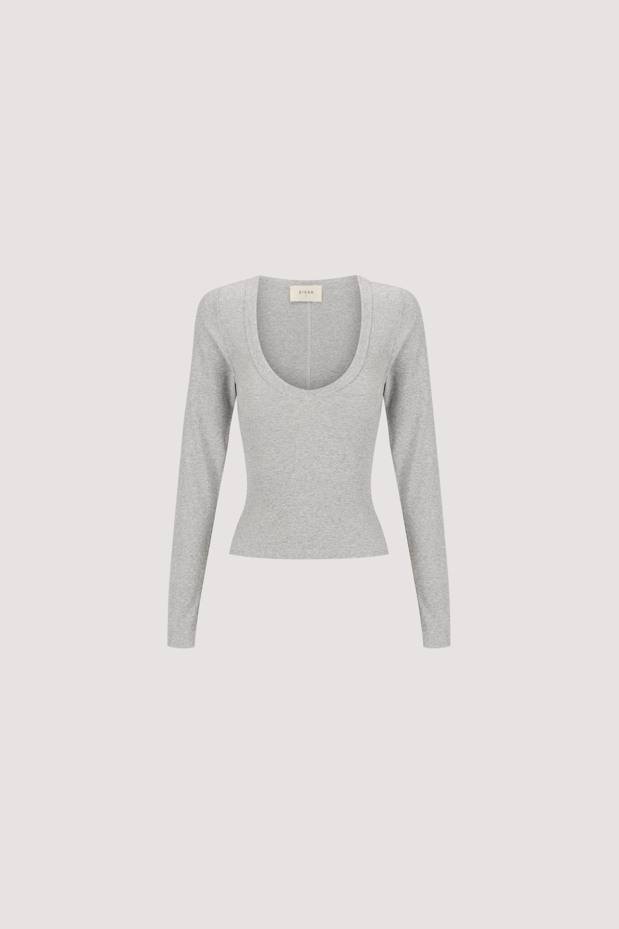 YASMIN SILVER MARLE LONG SLEEVE TOP - Image 6